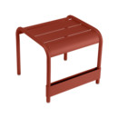 Petite table basse / Repose-pieds Luxembourg, Ocre rouge