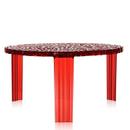 T-Table, 28 cm, Transparent, Rouge