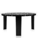 T-Table, 28 cm, Opaque, Noir
