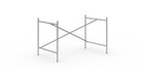 Châssis de table Eiermann 1, Basalte gris, Décalé, 110 x 66 cm, Sans rallonge en hauteur (hauteur 66 cm)