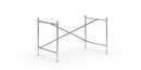 Châssis de table Eiermann 1, Chromé, Décalé, 110 x 66 cm, Sans rallonge en hauteur (hauteur 66 cm)