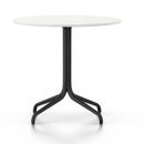 Belleville Table, Ø 79,6 cm, Mélaminé blanc