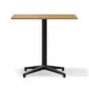 Bistro Table Indoor, Rectangulaire (640x796 mm), Placage chêne clair