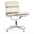 Soft Pad Chair EA 205, Chromé, Neige