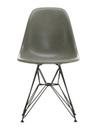 Eames Fiberglass Chair DSR, Eames raw umber, Finition époxy basic dark lisse