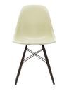 Eames Fiberglass Chair DSW, Eames parchment, Érable noir