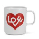 Girard Coffee Mugs, Love Heart, red, À l'unité