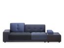 Polder Sofa, Accotoir à gauche, Combinaison de tissus night blue