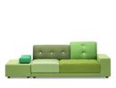 Polder Sofa, Accotoir à droite, Combinaison de tissus green