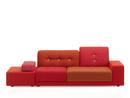 Polder Sofa, Accotoir à droite, Combinaison de tissus red