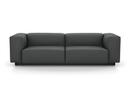 Soft Modular Sofa, Laser gris foncé, Sans repose-pieds