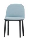 Softshell Side Chair, Gris clair/bleu glacial