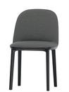 Softshell Side Chair, Gris sierra / nero