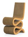 Wiggle Side Chair, Naturel